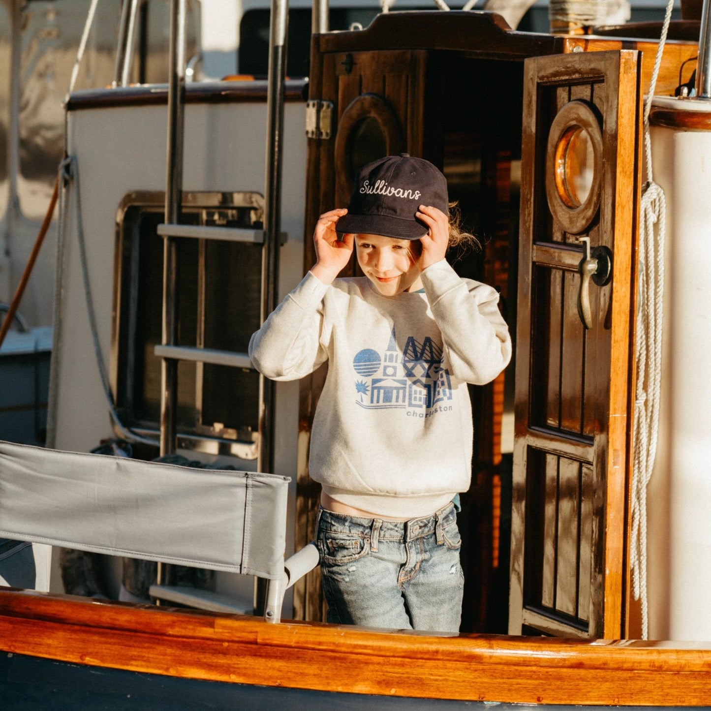 Kids’ Sweatshirt + Hat Bundle